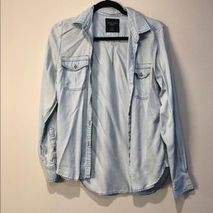 Blue jean shirt